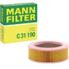 Image de MANN-FILTER C 31 190 Filtre à air - pour Véhicule de tourisme + utilitaires