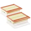 Image de MANN-FILTER C 25 110-2 Filtre à air (lot de 2) - pour Véhicule de tourisme + utilitaires