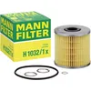 Image de MANN-FILTER H 1032/1 x Filtre à huile - VÉHICULE DE TOURISME + UTILITAIRES