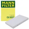 Image de MANN-FILTER CU 3037 Filtre à air de cabine - VÉHICULE DE TOURISME + UTILITAIRES