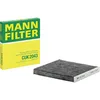 Image de MANN-FILTER CUK 2043 Filtre à air de cabine - VÉHICULE DE TOURISME + UTILITAIRES