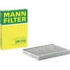 Image de MANN-FILTER CUK 2742 Filtre à air de cabine - VÉHICULE DE TOURISME + UTILITAIRES