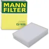 Image de MANN-FILTER CU 1830 Filtre à air de cabine - VÉHICULE DE TOURISME + UTILITAIRES