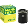 Image de MANN-FILTER W 814/80 Filtre à huile - pour Véhicule de tourisme + utilitaires
