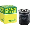 Image de MANN-FILTER W 930/21 Filtre à huile - pour Véhicule de tourisme + utilitaires