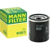 Image de MANN-FILTER, W 68/3 Filtre à huile