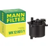 Image de MANN-FILTER WK 12 001/1 Filtre à carburant - pour Véhicule de tourisme + utilitaires