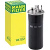 Image de MANN-FILTER WK 735/1 Filtre à carburant - pour Véhicule de tourisme + utilitaires