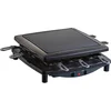 Image de Steba Raclette, fabriquée en Allemagne, plaque de cuisson en fonte émaillée, surface de cuisson : env. 26 x 26 cm, 8 poêlons émaillés, RC 2.1