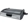 Image de Steba VG200 Grill de Table Surface Lisse et Rainurée Inox 2200 W