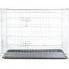 Image de Box pour chien TRIXIE Home - Taille M-L : 93 x 69 x 62 cm - hébergement temporaire à la maison - 1 porte à l'avant et 1 sur le côté - pliable - bac de sol - 3924