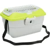 Image de Trixie Mini Capri Boîte de Transport 40 x 22 x 30 cm Gris Clair/Vert