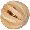 Image de TRIXIE Balle en lamelles de Bois avec Carillon au Milieu, 6 cm