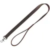 Image de Trixie Laisse en Cuir Rustic Leder M L, 1,00 m, 20 mm en Marron foncé - Laisse en Cuir Gras pour Chiens au Design Classique - pour Chiens de Taille Moyenne à Grande