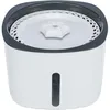 Image de Fontaine a boire TRIXIE Flower - Plastique - 2L - 18,5 × 13 × 18,5 cm - Blanc et gris