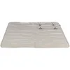 Image de Trixie CityStyle 28230 Couverture de Voyage pour Chien - 80 x 80 cm - Beige - Couverture Chic pour Les déplacements - Peu encombrante, Confortable et Facile d'entretien