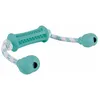 Image de TRIXIE denta Fun Stick avec Corde Jouet pour Chien à la Menthe, 9 cm/37 cm   Accessoire de Soin Dentaire pour Nettoyer Les Dents & rafraîchir l'haleine au Quotidien