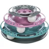 Image de TRIXIE Catch the Balls jouet pour chat   Gris, vert et rouge   ø 25 × 13 cm