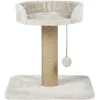 Image de TRIXIE Petit Arbre à Chat Compact Mica avec Balle   Gris Clair   46 cm