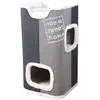 Image de TRIXIE Tour Jorge - Aire de jeux 78cm - Gris clair et anthracite - Pour chat