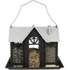 Image de Mangeoire Villa à Suspendre en métal 26x19x19cm Noir - Trixie