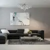 Image de Paul Neuhaus Icicle Plafonnier, 42 prismes en verre, 8090-55,