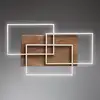 Image de Paul Neuhaus Palma Plafonnier LED, carré, 8330-79,