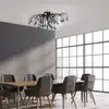 Image de Paul Neuhaus Icicle Plafonnier, 42 prismes en verre, 8090-18,