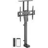 Image de My Wall HP63-1L Support TV réglable en hauteur 94,0 cm (37) - 165,1 cm (65) réglable en hauteur, avec motorisation électrique, motorisé, sur pied, commande par