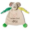 Image de Nici Doudou Comforter Dog ''mum+dad=me'' 25x25 Cm