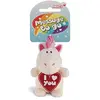 Image de NICI Pendentif Licorne Theodor I Love You 8 cm Blanc/Rose