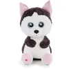 Image de NICI Glubschis : L’Originale - Glubschis Barkley Le Husky 45 cm   Huskies en Peluche avec de Grands Yeux pailletés   Jouets Tout Doux pour Les Amateurs de Peluche   Doudou câlin