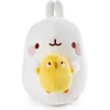 Image de Nici Peluche Toute Douce Molang Avec Piu Piu Dans Une Boîte Cadeau Teddy 24 Cm