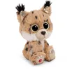 Image de NICI GLUBSCHIS Doudou en peluche Lynx Lenzo 15cm crème - Peluche douce, mignonne peluche à câliner, pour jouer, pour enfants et adultes, une excellente idée de cadeau - 49295