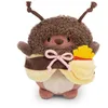 Image de NICI Peluche Ours Nomo 8 cm avec Frites & Costume d'abeille en boîte Cadeau 8,5x6,5x10 cm Brun - Doudou, Mignon Jouet en Peluche à câliner et à Jouer, Une Excellente idée de Cadeau - 61142