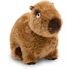 Image de NICI Capybara Doudou Capy-Barbara 27 cm Assis - Adorable Peluche pour câliner et Jouer, Capybara en Peluche pour Les Amateurs de doudous - 61223, Marron