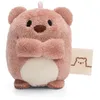 Image de Ours en Peluche Nomo - 5 cm - Marron - Peluche Mignonne à câliner et à Jouer - pour Enfants et Adultes - Excellente idée Cadeau