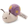 Image de NICI Doudou Escargot 12cm avec Message « Have a Slow Day - Lilas - Peluche Douce, Adorable pour câliner et Jouer, pour Enfants et Adultes, Une Excellente idée Cadeau | 61639