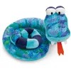 Image de NICI peluche serpent ZsaZsa 35 cm - vert - Peluche douce, mignonne peluche à câliner, pour jouer, pour enfants et adultes, une excellente idée de cadeau - 61721