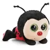 Image de Peluche GLUBSCHIS Coccinelle Lily May 15cm rouge - Peluche douce, mignonne peluche à câliner, pour jouer, pour enfants et adultes, une excellente idée de cadeau