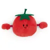 Image de NICI 61865 MagNICI Peluche Mini Tomate, 7 cm, Rouge, avec Aimant, Adhère Aux Surfaces Métalliques, Aux Tableaux Magnétiques Et Aux Poignées De Sac comme Compagnon De Voyage, Excellente Idée De Cadeau