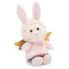 Image de NICI 61892 Lapin Ange Gardien en Peluche, 12 cm, dans Une boîte Cadeau, 12 x 6,5 x 9,5 cm, Rose, Doux, Adorable pour câliner et Jouer, Excellente idée de Cadeau pour Enfants et Adultes