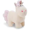 Image de NICI 61905 Licorne Creamy Pink en Peluche, Douce, Mignonne, pour Câliner Et Jouer, Excellente Idée De Cadeau, pour Enfants Et Adultes, 13 cm, Blanche