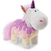 Image de NICI 61910 Licorne Sweety Rainbow en Peluche, Douce, Mignonne, pour Câliner Et Jouer, Excellente Idée De Cadeau, pour Enfants Et Adultes, 45 cm, Blanche