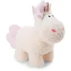 Image de NICI 61911 Licorne Creamy Pink en Peluche, Douce, Mignonne, pour Câliner Et Jouer, Excellente Idée De Cadeau, pour Enfants Et Adultes, 45 cm, Blanche