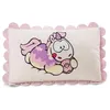 Image de NICI 61917 Coussin Motif Licorne Sweety Rainbow, 43 x 25 cm, Blanc, Moelleux, pour Garçons, Filles, Bébés Et Amateurs De Doudous, Idéal pour La Maison, La Maternelle Ou Les Déplacements