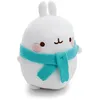 Image de Peluche NICI MOLANG avec écharpe 24 cm dans Un Emballage Cadeau - Blanc