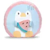 Image de NICI mymochi 62392 Pingouin Waddle en peluche, avec pastèque, 35 x 33 x 12 cm, bleu, compagnon stylé à câliner ou comme accessoire, pour enfants et adultes