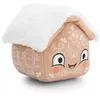 Image de NICI 62409 Figurine en Peluche en Forme de Maison en Pain d’épice, 15 cm, Marron, Douce, Douillette, Adorable Compagnon pour câlins et Jeux, Superbe idée Cadeau pour Enfants et Adultes