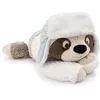 Image de NICI 62427 Paresseux Izzy Icetumbler en Peluche avec Bonnet, 45 cm, Beige, Doux, Adorable Compagnon pour câlins et Jeux, Superbe idée Cadeau pour Enfants et Adultes